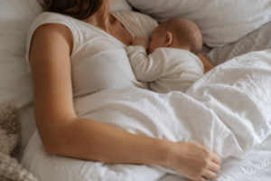 Baby schläft ein